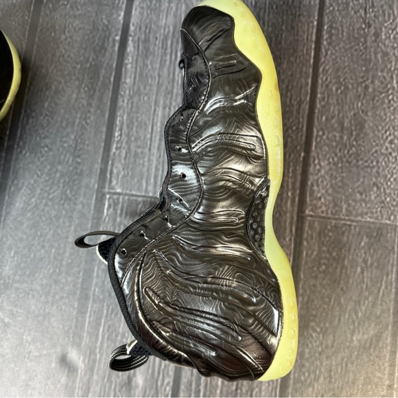 Nike Air Foamposite One All Star Size 11.5 Black Barely Green - Picture 5 of 16